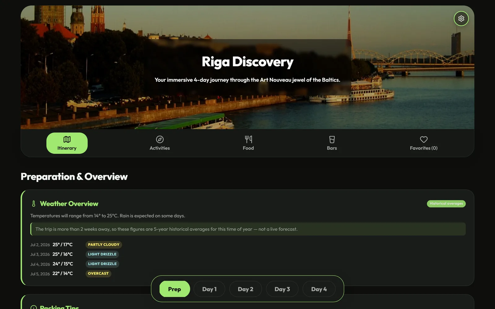 Riga Guide — side project door Product Manager Jasper Venema
